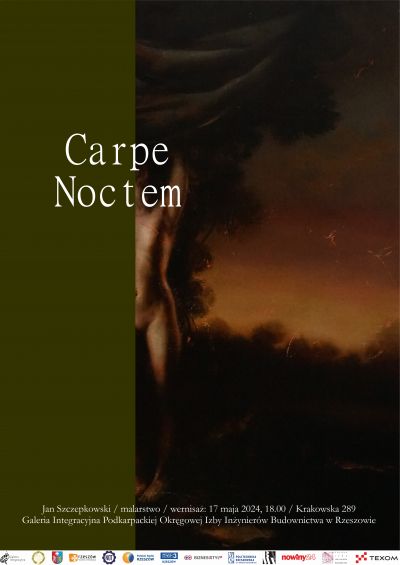 Plakat promujący wernisaż